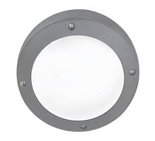 Светильник Ecola B4139S GX53 220В 10Вт Круг IP65 Серый картинка 